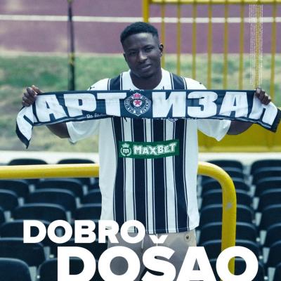 Official: Former King Faisal forward Ibrahim Zubairu joins FK Partizan Belgrade