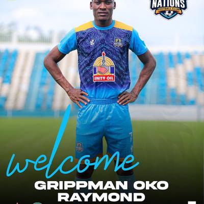 Official: Nations FC announce signing of former Great Olympics defender Raymond Oko Grippman