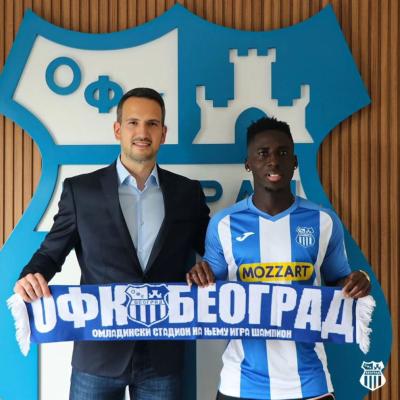 Official: Ghana forward Samuel Owusu joins Serbian outfit OFK Beograd