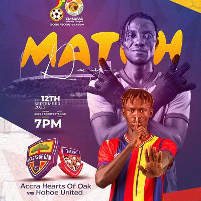 Match Preview: Hearts of Oak vs Hohoe United – Ghana Premier League 2025/26, Matchday One